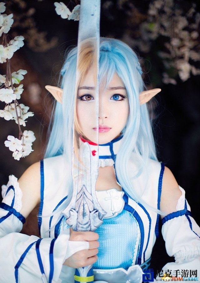 螺旋猫Tomia新Cosplay，颜值爆表，白丝制服魅力十足