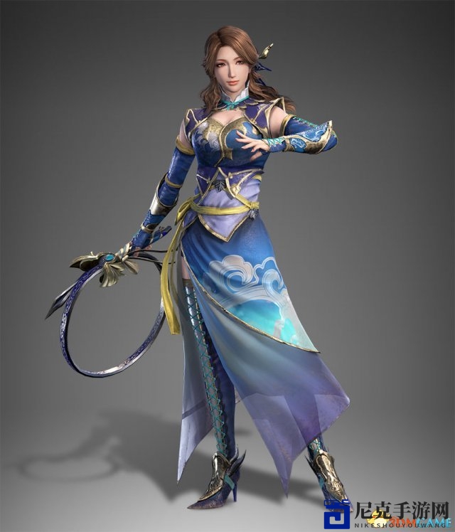 《真三国无双8》官博分享张春华人设图 严厉的夫人