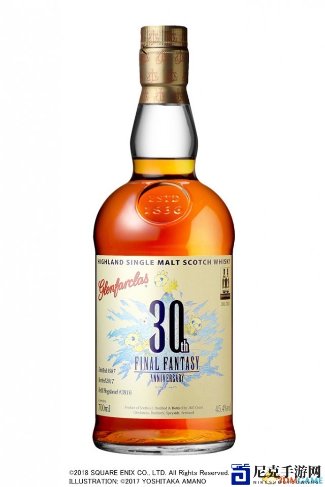 意义非凡《最终幻想》30周年纪念格兰花格威士忌
