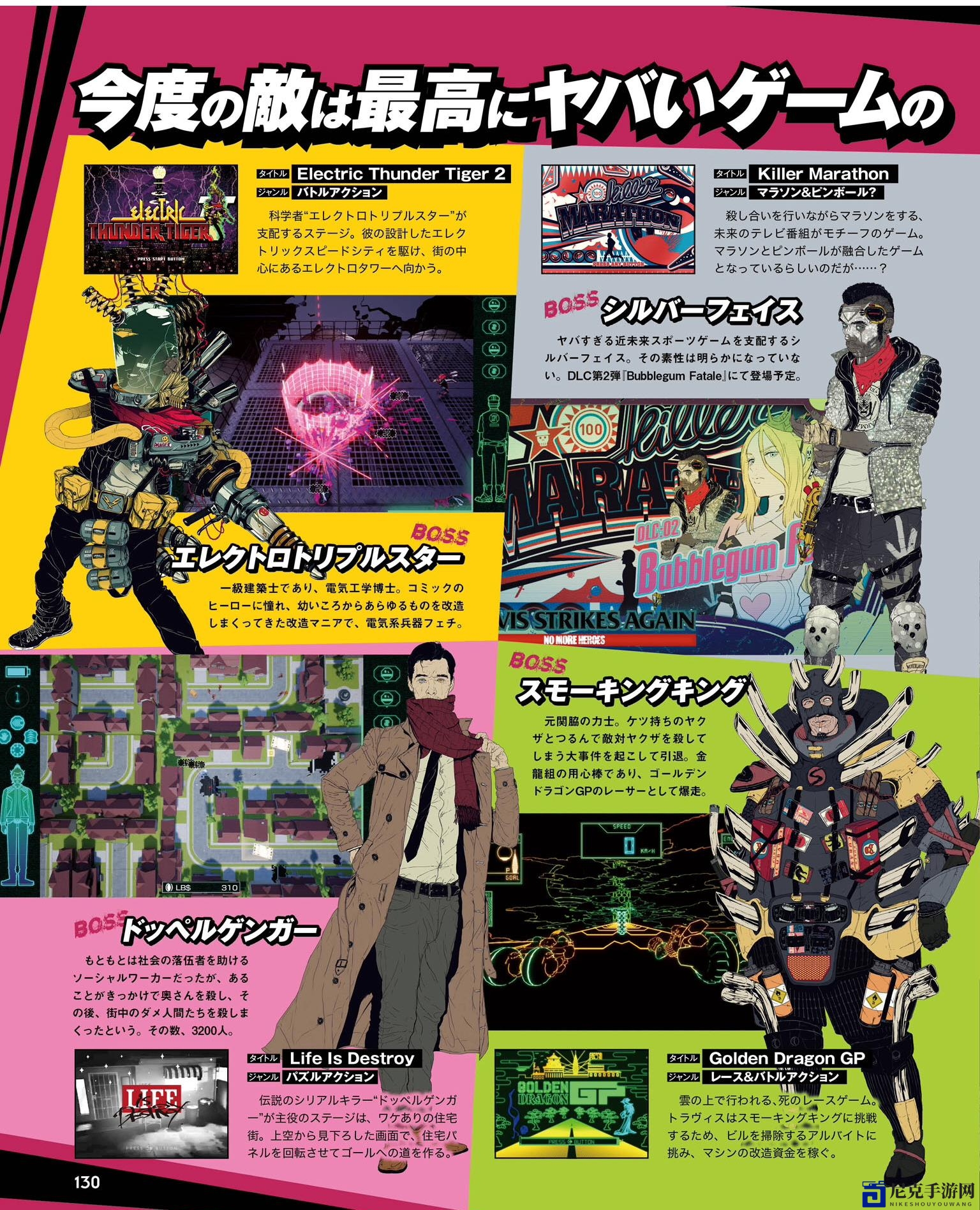 Switch独占《英雄不再：特拉维斯的反击》7大BOSS亮相