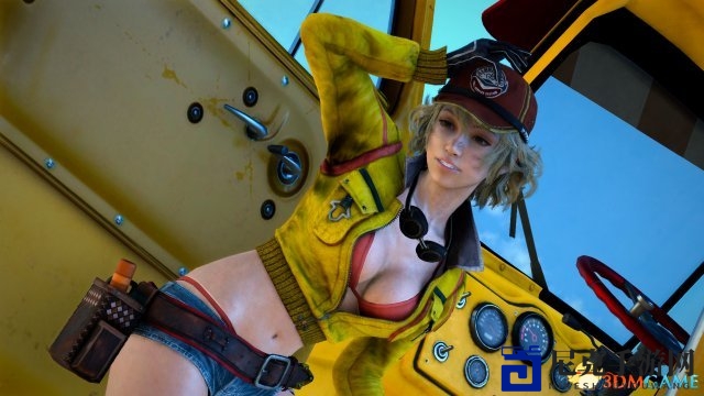《最终幻想15》PC版8K逆天截图 女机械师爆乳性感