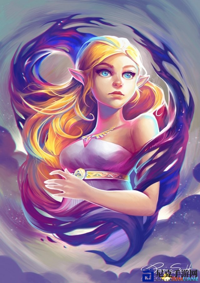 澳大利亚插画师原画展，梦幻塞尔达风格独树一帜