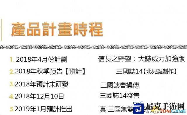 光荣：《三国志14》《曹操传》计划开发消息不实