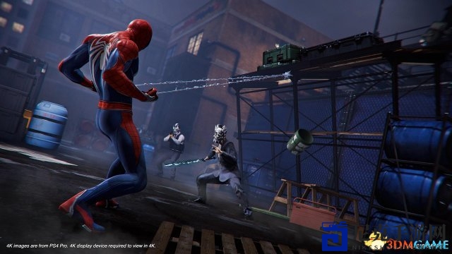 《蜘蛛侠》PS4 Pro版高清截图欣赏 堪比电影画质