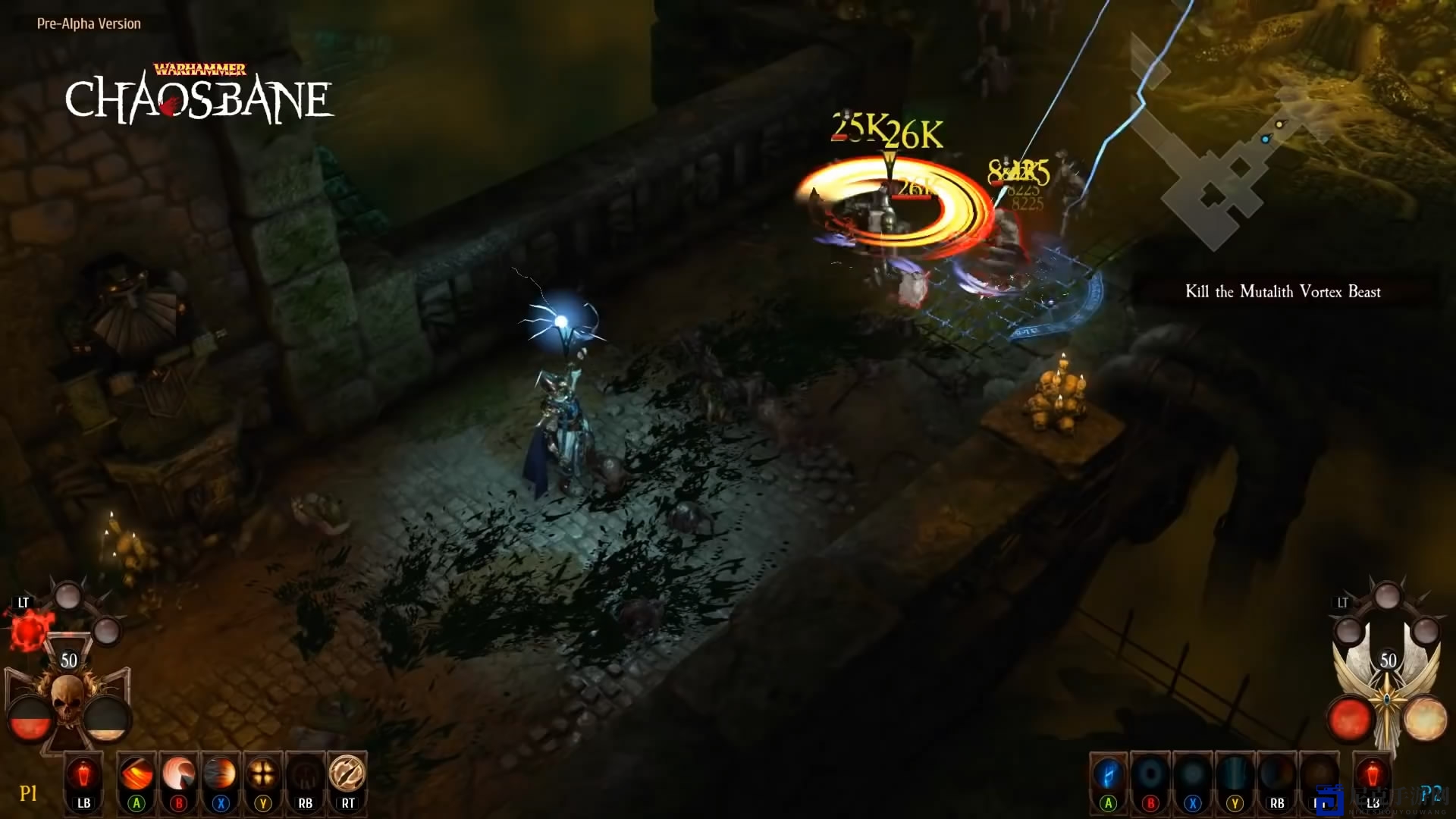 黑暗血腥 中古战锤ARPG《战锤：混沌祸根》新演示视频