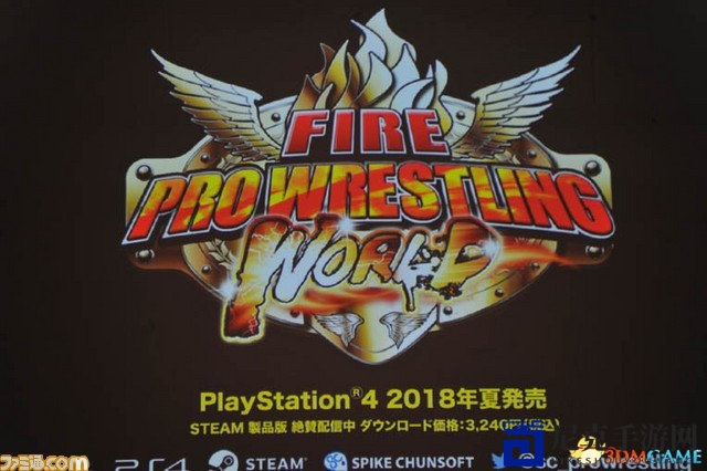 新日摔战略合作 PS4《超火爆摔角世界》新作公布
