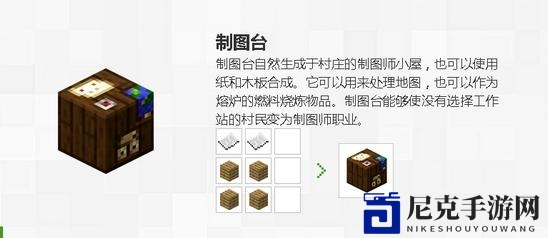 我的世界制图台怎么用
