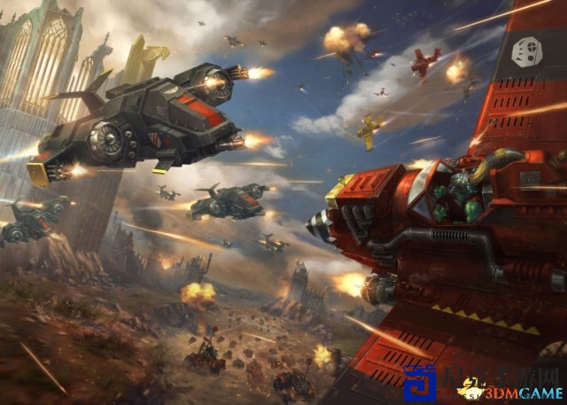 《战锤40K》原画太震撼 国外原画师新奇幻作品欣赏