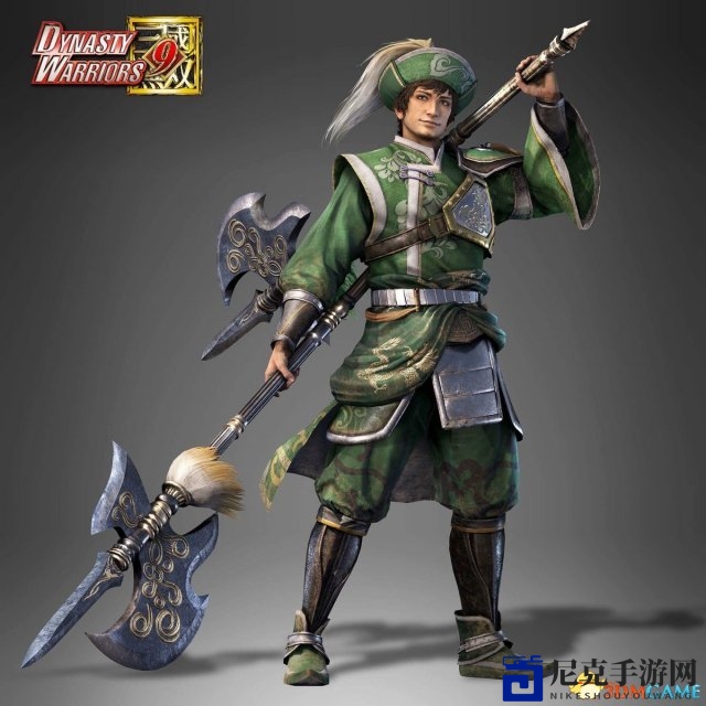 《真三国无双8》马岱设定图公布 衣帽突出蜀国的绿色