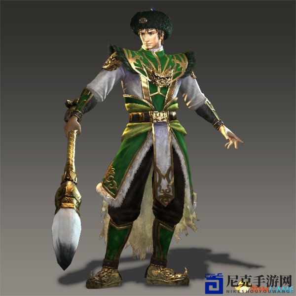 《真三国无双8》马岱设定图公布 衣帽突出蜀国的绿色