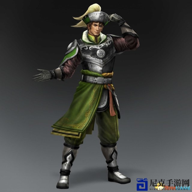 《真三国无双8》马岱设定图公布 衣帽突出蜀国的绿色